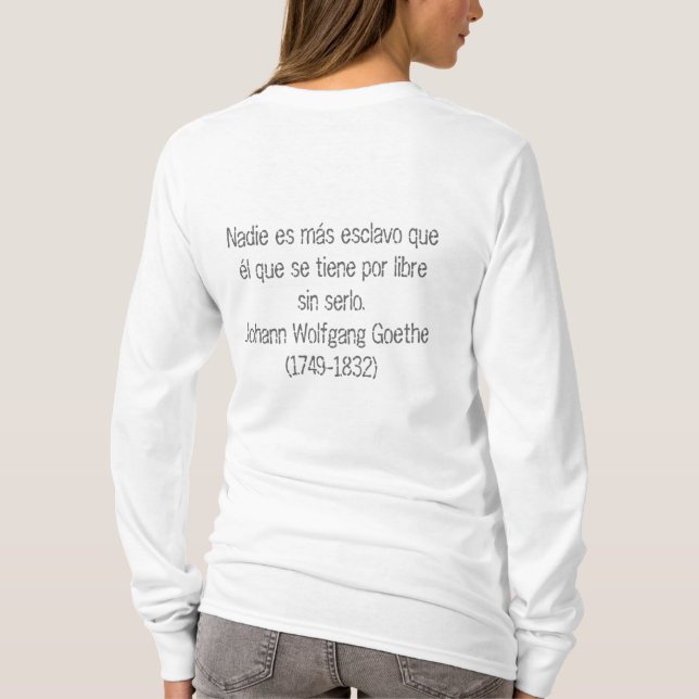 T-shirt ¡ Reforma de soins de santé ! (Dos)