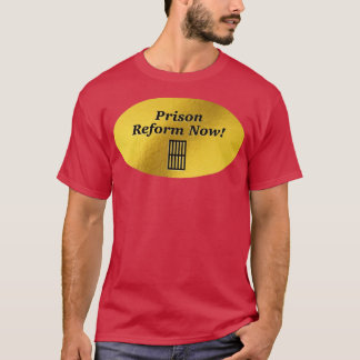 T-shirt Réforme des prisons maintenant BLM