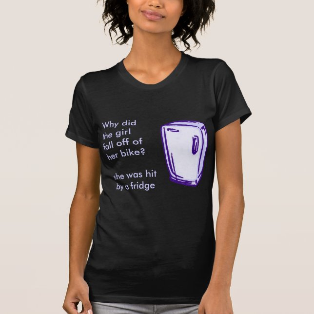 T-shirt réfrigérateur de vélo (Devant)