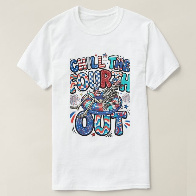 T-shirt Refroidir le quatrième  (Design devant)