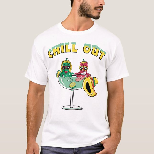 T-shirt refroidissez (Devant)