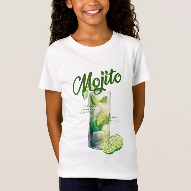 T-Shirt Refroidissez-vous avec style avec ce mojito citron (Devant)