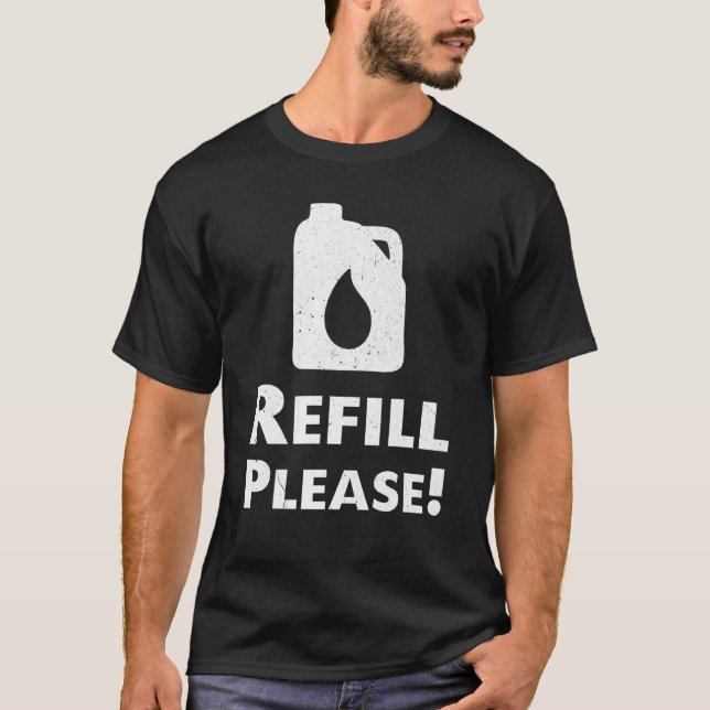 T-shirt Refuel Petrol Price Motorist dit : (Devant)