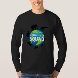 T-shirt Refuge animal Escadron de sauvetage animal Bien-êt
