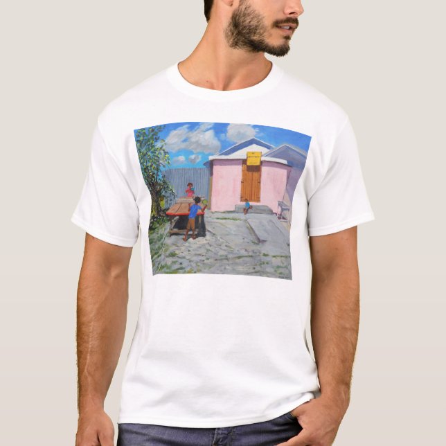T-shirt Refuge de De African Queen de ping-pong (Devant)