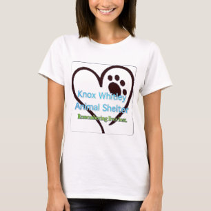 T-shirt Refuge pour animaux de Knox-Whitley se rappelant