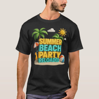 T-shirt Refus de plage d'été