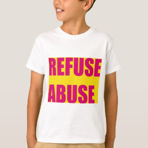 T-shirt Refuser l'abus