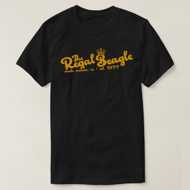 T-shirt Regal Beagle Lounge 1977 1 (Design devant)
