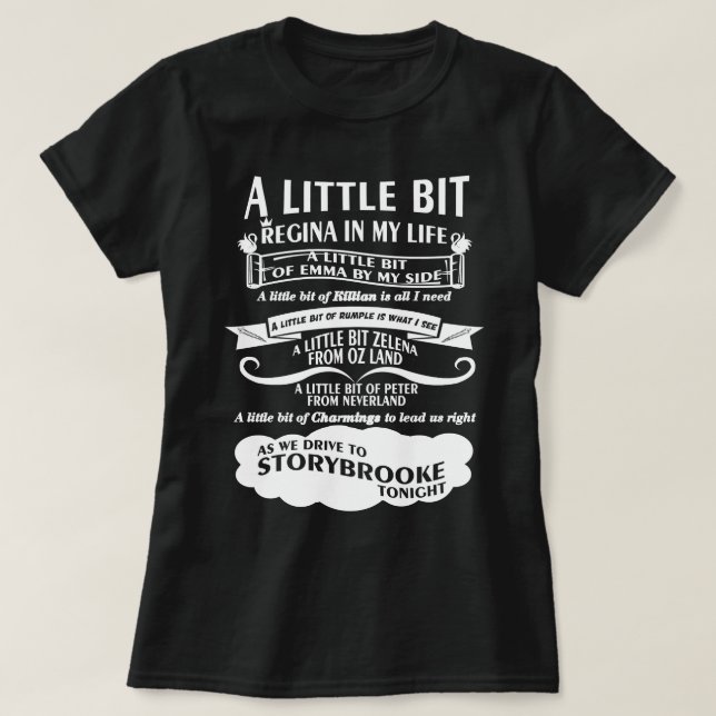 T-shirt Regal Believer regina mills Musique Girl Cadeau po (Design devant)