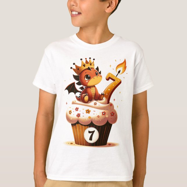 T-shirt Regal Roar : Le septième dragon (Devant)