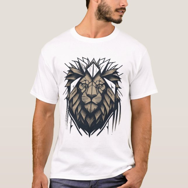 T-shirt Regal Roar Vêtement : Libérez votre Lion Intérieur (Devant)