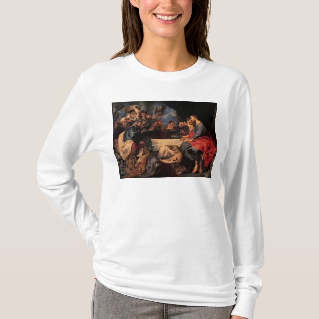 T-shirt Régalez dans la maison de Simon le Pharisee, (Devant)