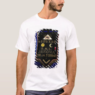 T-shirt Régalia maçonnique, de l'ordre de Turin