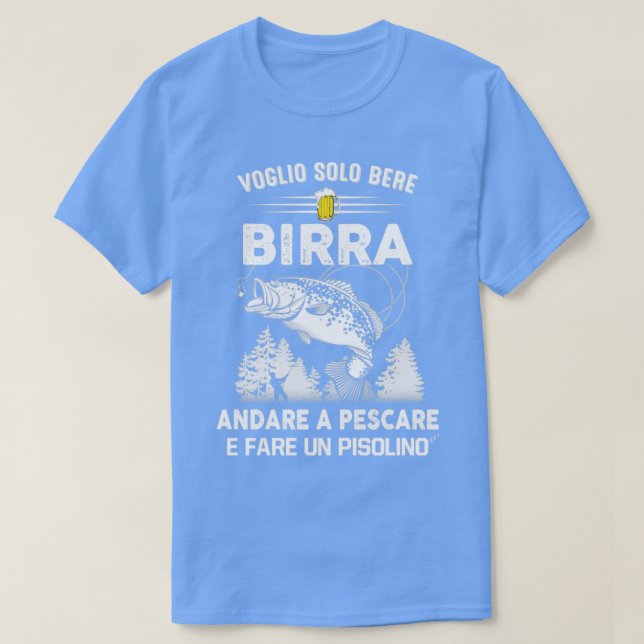 T-shirt Regalo par gli amanti della pesca (Design devant)