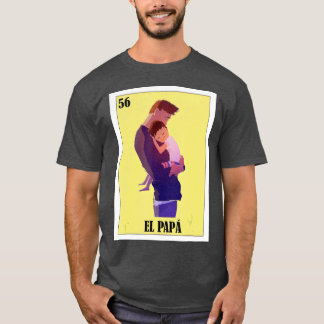 T-shirt Regalo para Papa Espagnol Papa Lottery Poison El