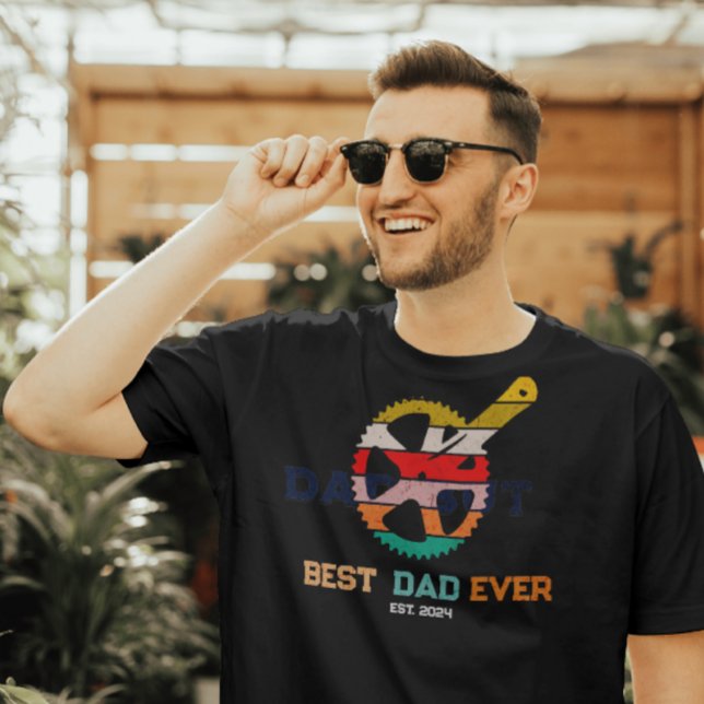 T-shirt Regalo Personalizado Para Papa  amante al ciclismo (Créateur téléchargé)