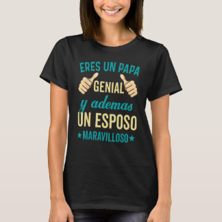 T-shirt Regalos Para Papa Dia Del Padre Camiseta Mejor