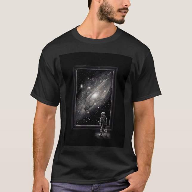 T-shirt Regard à travers un chef-d'œuvre (Devant)