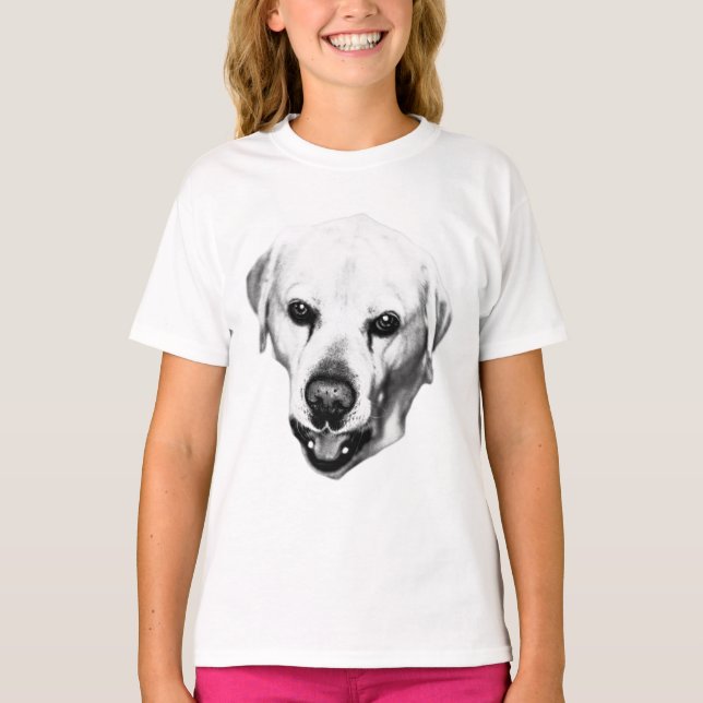 T-shirt Regard au contraste (Devant)