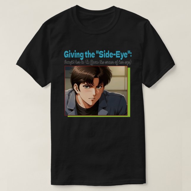 T-shirt Regard de travers 4K (Design devant)