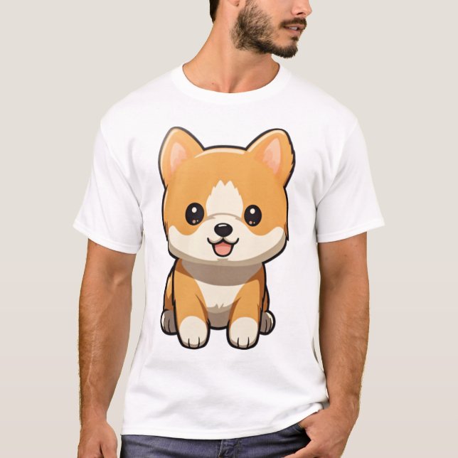 T-shirt Regard Shiba (Devant)