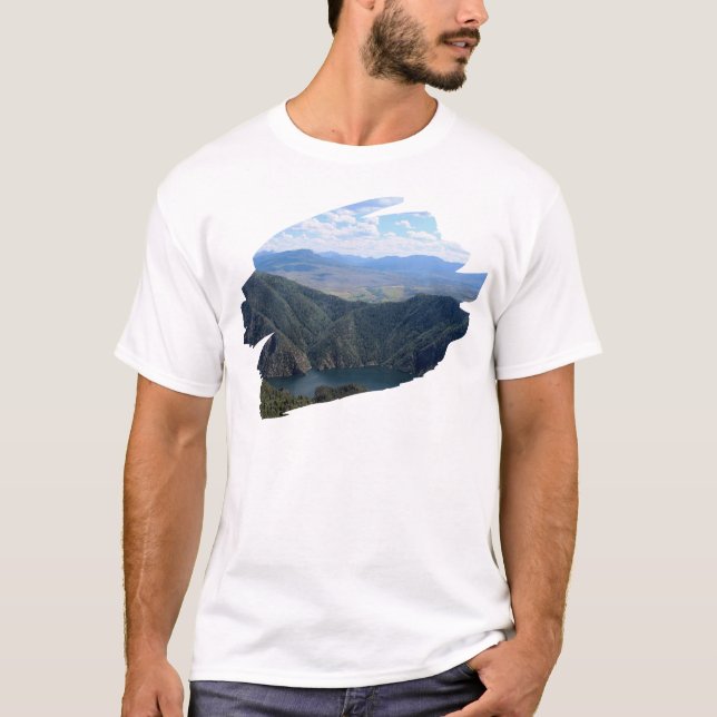 T-shirt Regard Sur La Gunnison River (Devant)