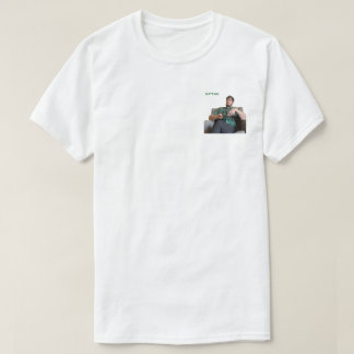 T-shirt Regardant depuis le coin