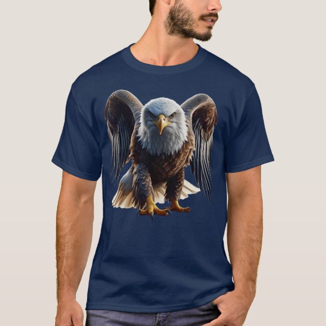 T-shirt Regardant intensément American Eagle (Devant)