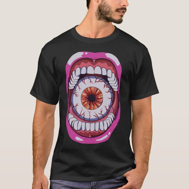 T-shirt « Regarde ce que tu dis (corps entier face (Devant)