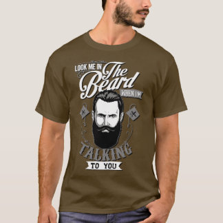 T-shirt Regarde ma barbe