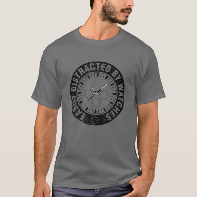 T-shirt Regarder Collecter Horologiste Regarder Lover Watc (Devant)