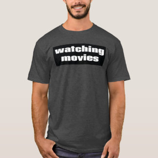 T-shirt Regarder des films ami