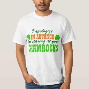 T-shirt Regarder fixement vos shamrocks