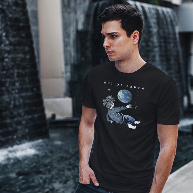T-shirt Regarder la Terre de l'espace (Créateur téléchargé)