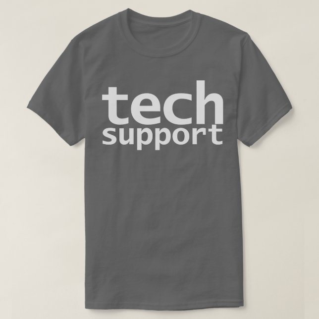 T-shirt Regardez attentivement la typographie du support t (Design devant)