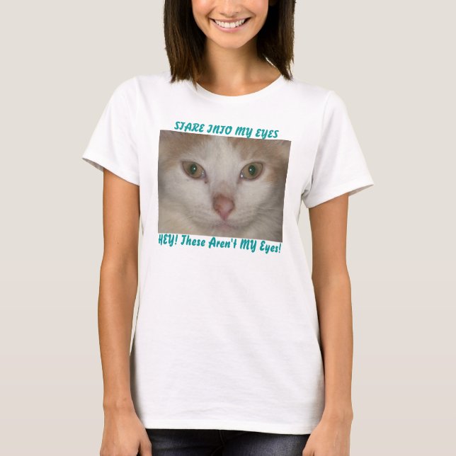 T-shirt REGARDEZ DANS MES YEUX 2, chemise (Devant)