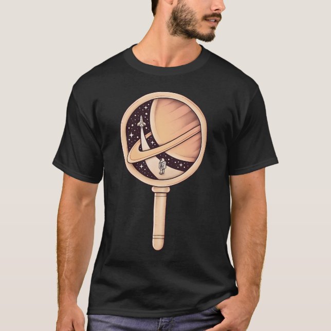 T-shirt Regardez de plus près (Devant)