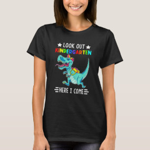 T-shirt Regardez La Maternelle Ici Je Viens Dinosaure