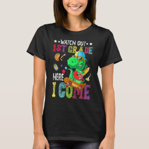 T-shirt Regardez La Première Année Ici Je Reviens Dino Rex