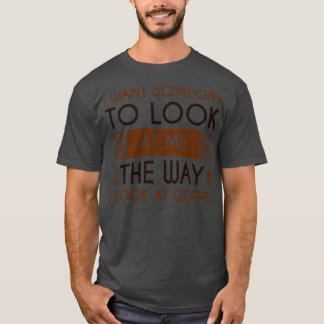 T-shirt Regardez Le Café