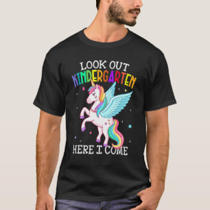 T-shirt Regardez Le Jardin D'Enfants Ici Je Reviens À Unic