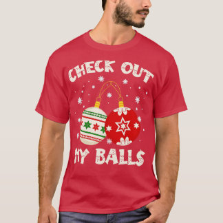 T-shirt Regardez Mes Boules Sale Christma 2