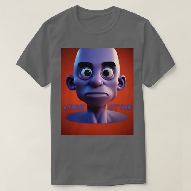 T-shirt regardez-moi 1 (Design devant)
