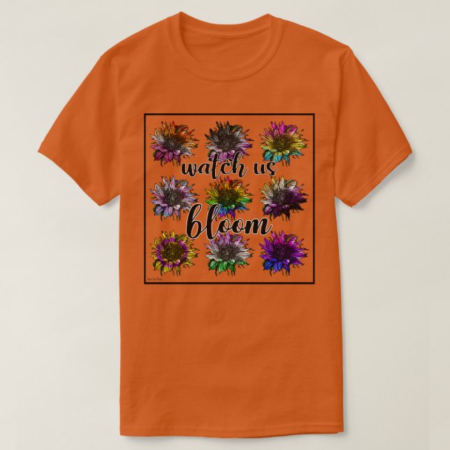 T-shirt Regardez-nous Bloom 1 (Design devant)