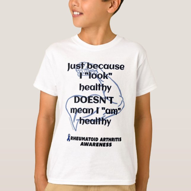 T-shirt "Regardez" RA sain/muscle… (Devant)