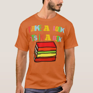 T-shirt Regardez son livre