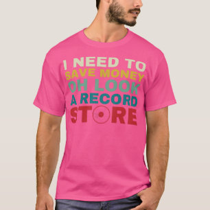 T-shirt Regardez Un Magasin De Documents Drôle Vinyl Colle
