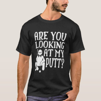 T-shirt Regardez-Vous Ma Famille De Golf Putt Pla Golf Fam