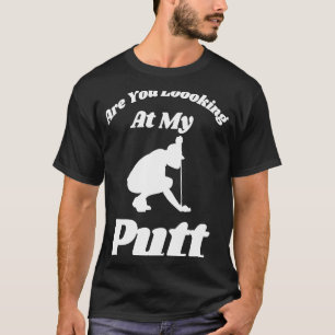 T-shirt Regardez-Vous Mon Putt Golfing Bros Papa Husba